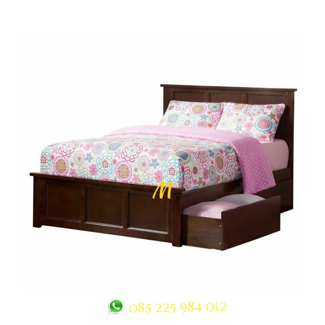 tempat tidur laci minimalis