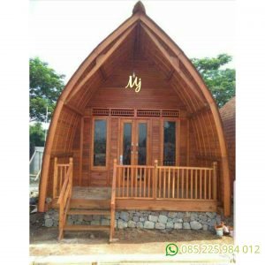 rumah lumbung kayu kelapa murah