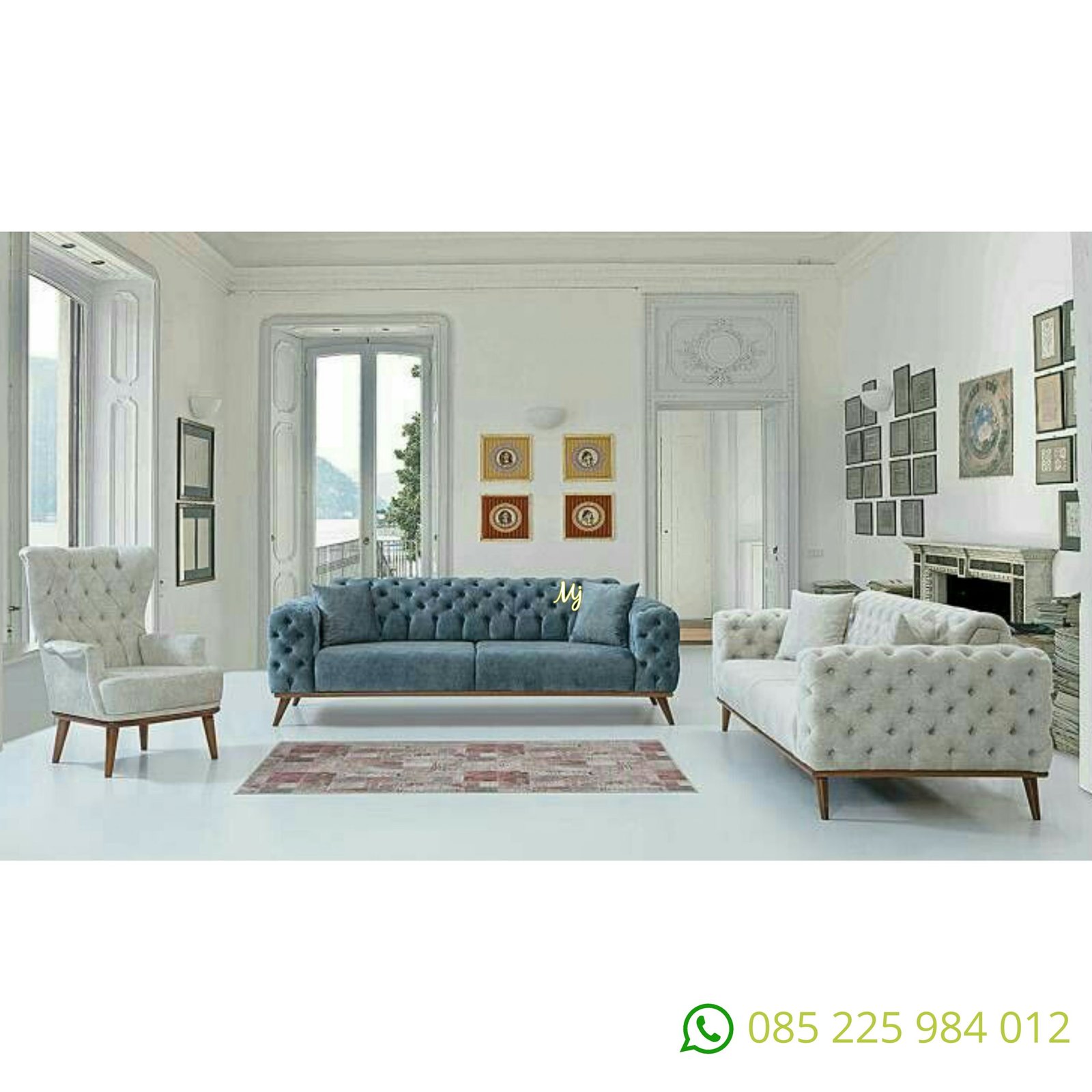 sofa ruang tamu simple