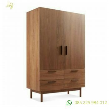 lemari baju minimalis kayu