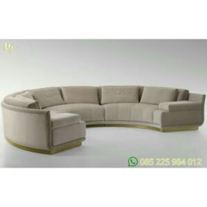 sofa lengkung minimalis rayya